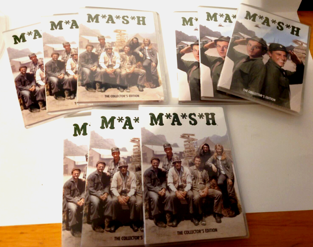 M*A*S*H-Seasons 1,2&3 LOT OF 9(2 Sealed 7 EUC)V 1-3 Collector's Edition DVD Alda